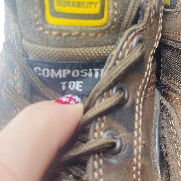 Caterpillar Women's Argon Work Shoe ASTM rated Compsite Toe Size 9 - Picture 4 of 10